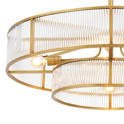 Fairy Modern Brass Chandelier - Brass