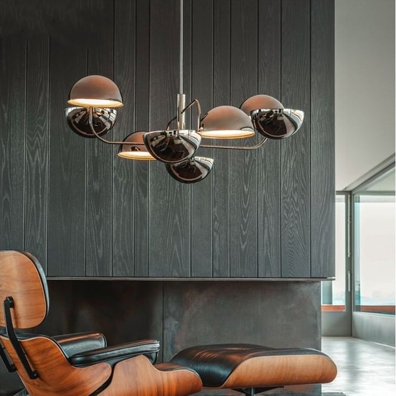 Post-modern Light Luxury Hemisphere Creative Chandelier for Living/ Dining Room/Bedroom