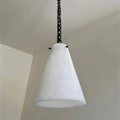 Casey Contemporary Chandelier Alabaster, 3-Light Vintage Alabaster Pendant Cluster