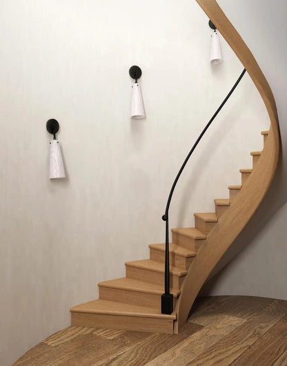 Contemporary Casey Alabaster Wall Sconce For Kitchen Island, Bedroom
