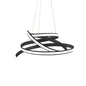 Oslo LED Adjustable Chandelier // Black