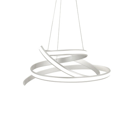 Oslo LED Adjustable Chandelier // Silver