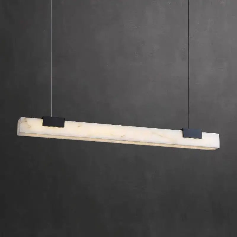 Alabaster Kitchen Linear Pendant Lights