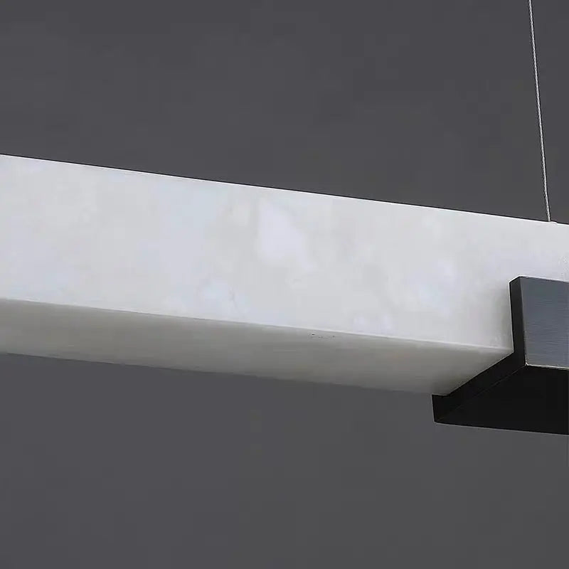 Alabaster Kitchen Linear Pendant Lights