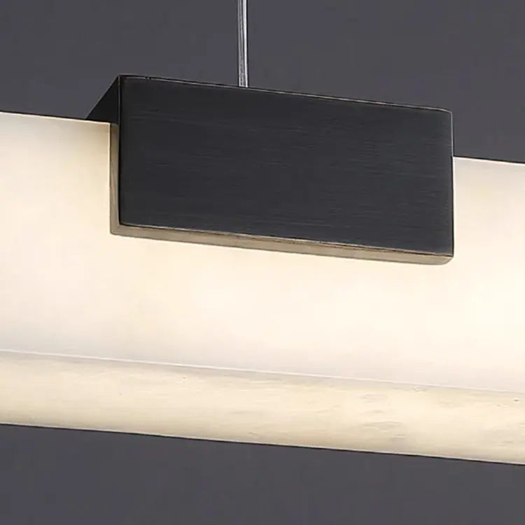Alabaster Kitchen Linear Pendant Lights