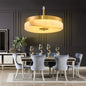 Alabaster Round Pendant Lights Living Room