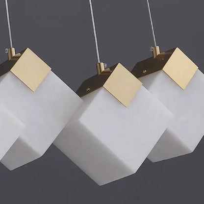 Real Alabaster Pendant Lights For Dining Room