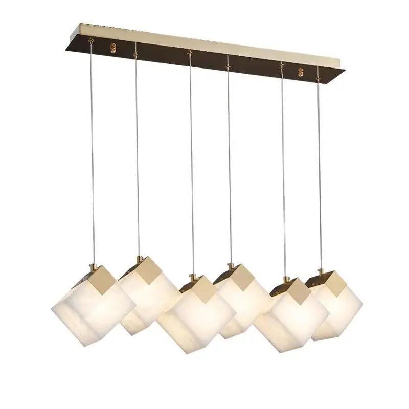 Real Alabaster Pendant Lights For Dining Room
