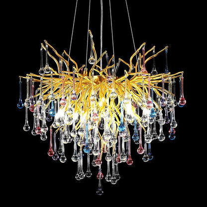 Doris Crystal Branch Chandelier