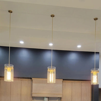 XINYUE Rebecca Glass Pendant Lamp Fixture 12"/10"/8"