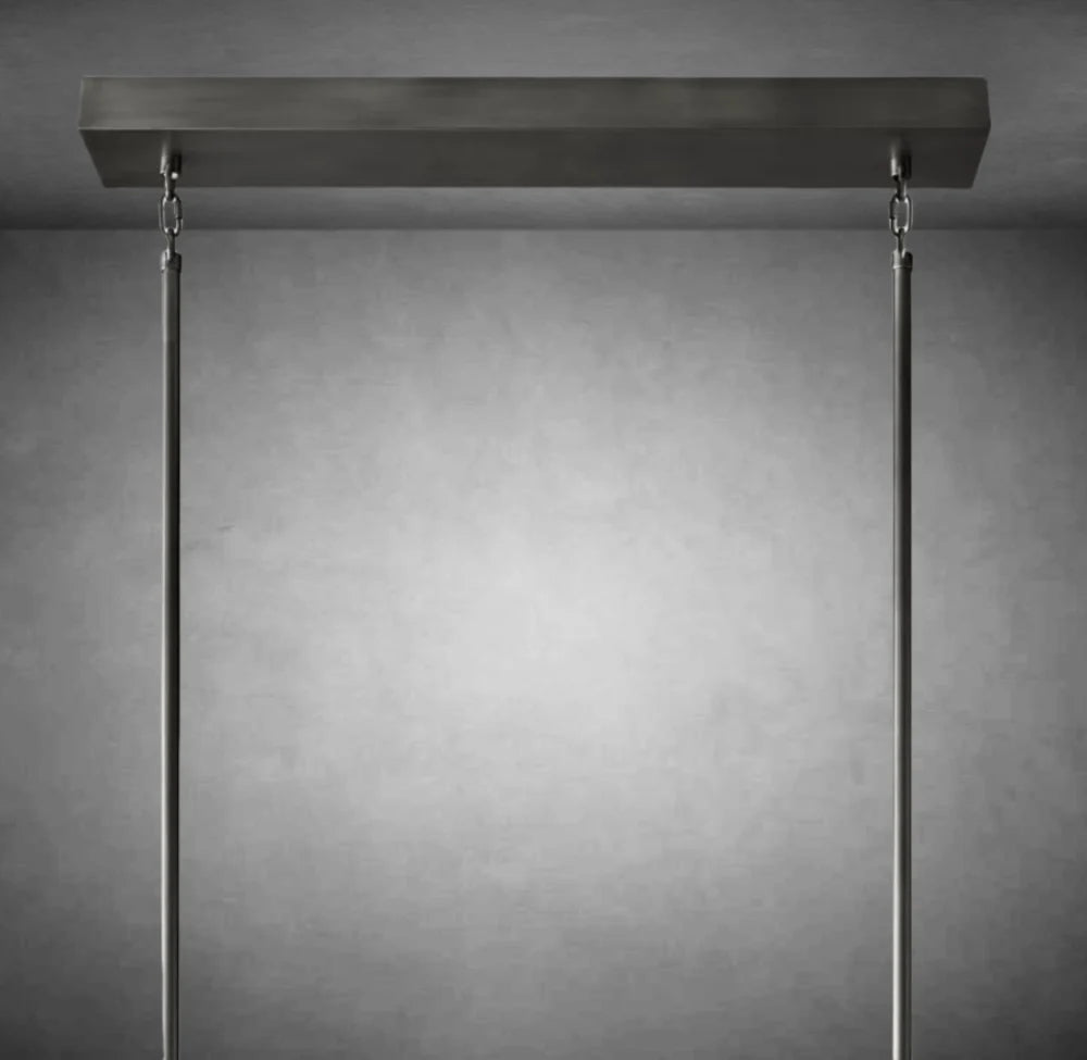 xinyue Lighting  Harrison Crystal Rectangular Chandelier 54" 72"