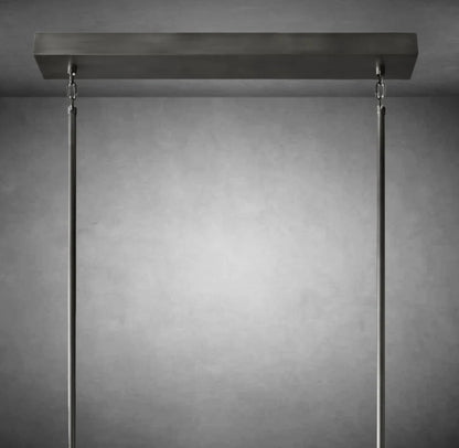 xinyue Lighting  Harrison Crystal Rectangular Chandelier 54" 72"