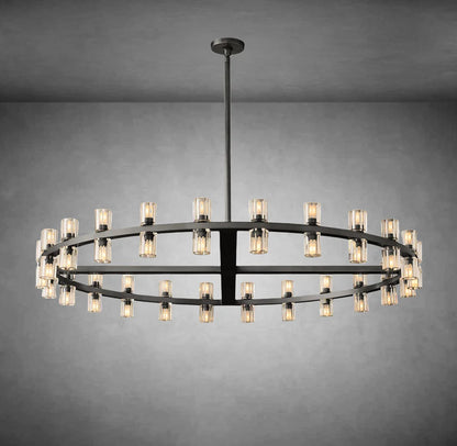 xinyue Lighting  Harrison Crystal Round Chandelier 60"