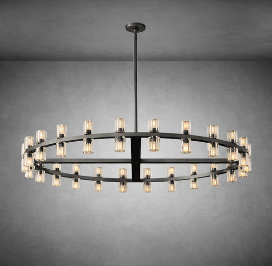 xinyue Lighting  Harrison Crystal Round Chandelier 60"