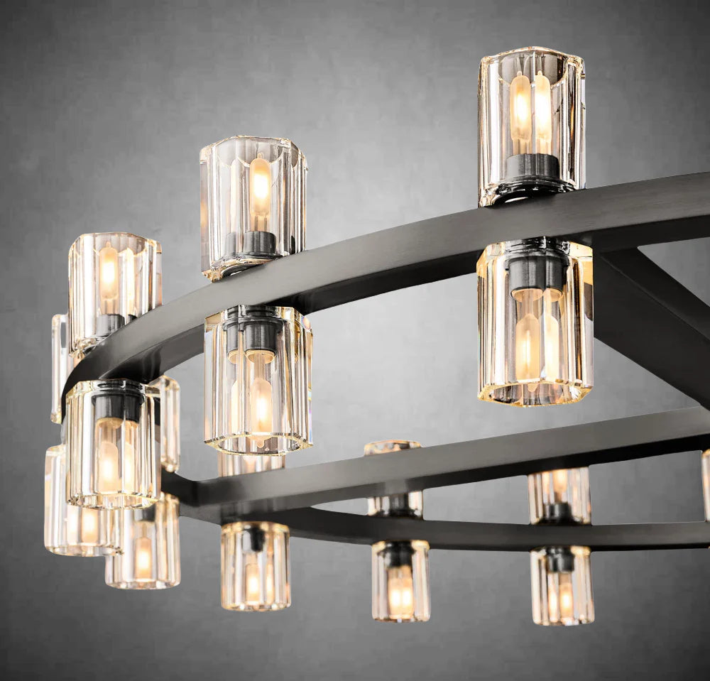 xinyue Lighting Harrison Round Chandelier 36" for Living room
