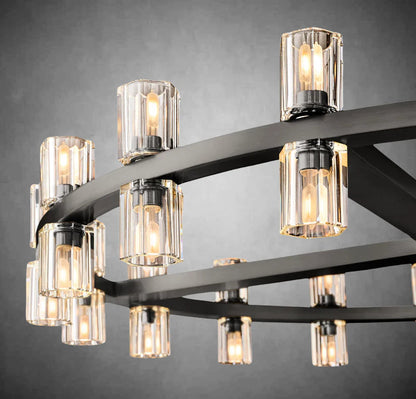 xinyue Lighting Harrison Round Chandelier 36" for Living room