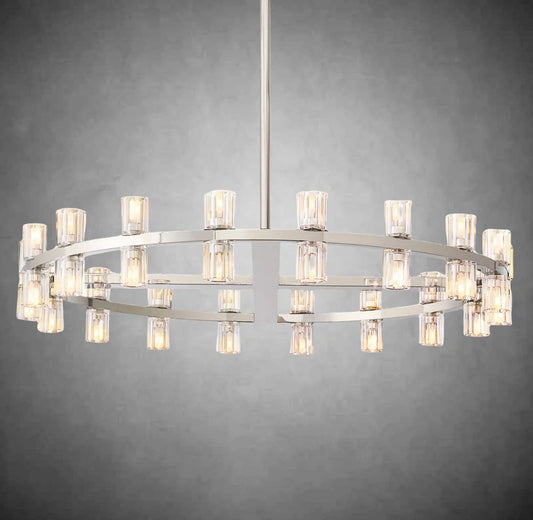 xinyue Lighting Harrison Round Chandelier 36″, 36-Lights