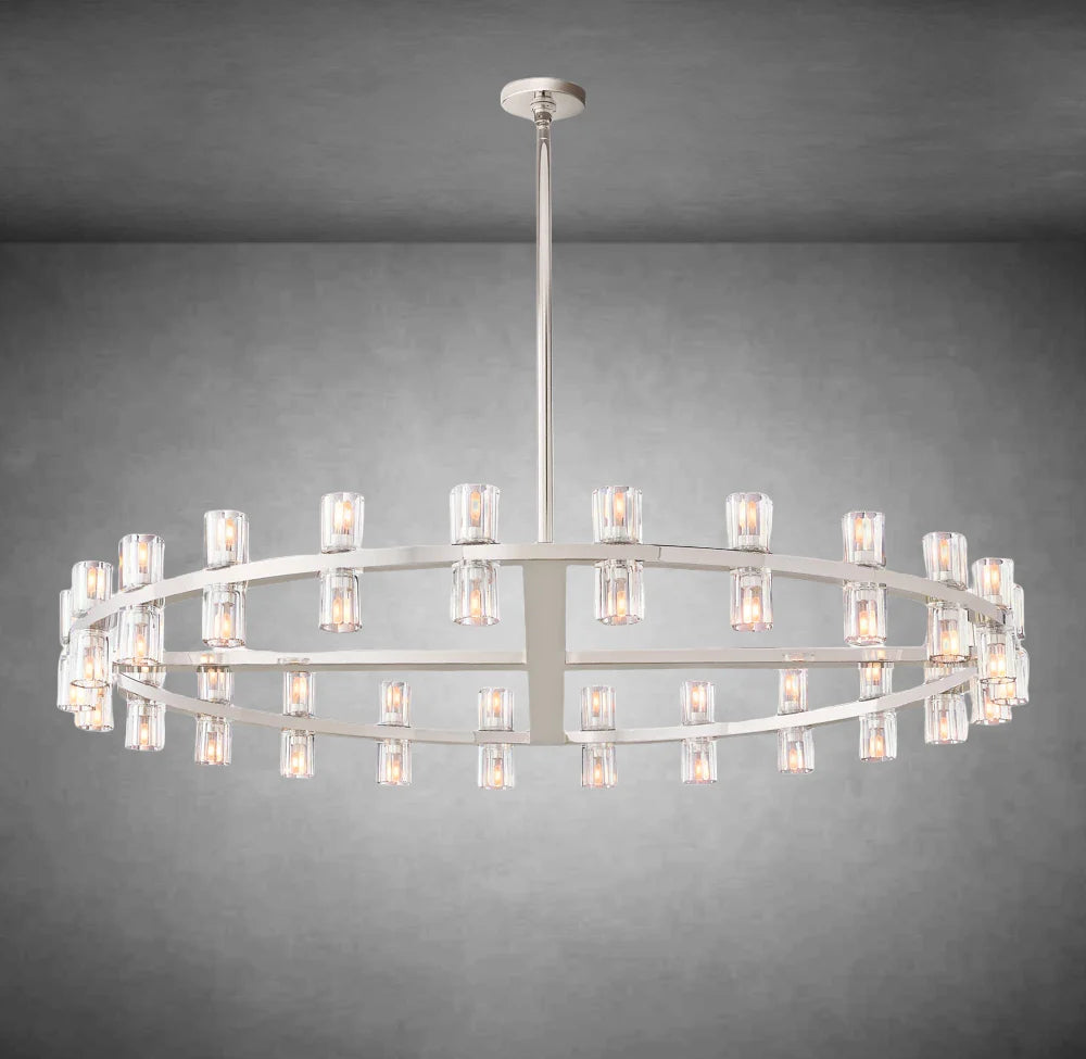 xinyue Lighting  Harrison Crystal Round Chandelier 60"