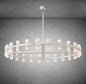 xinyue Lighting  Harrison Crystal Round Chandelier 60"