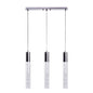 Sparkling Night Cylinder Chandelier // 3 Light
