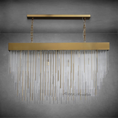 Siren Series Elegant Glass Chandelier Fixture Living Room
