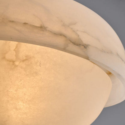 Alabaster Volterra LED Pendant 17''