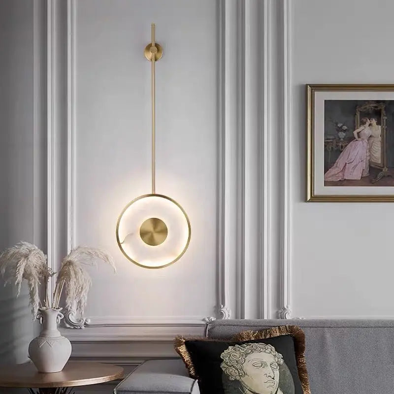 Alabaster Bedside Wall Mounted Lamps