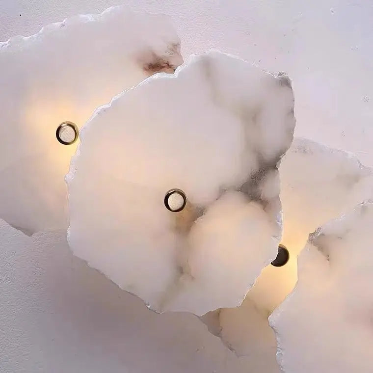 Real Alabaster Wall Sconces Modern