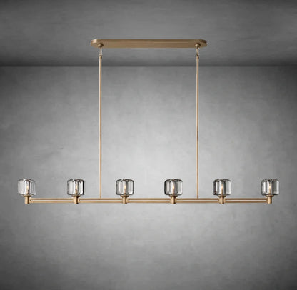 Maelis Linear Chandelier 72" for Living Room, Bedroom, Dining Table