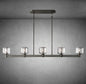 Maelis Linear Chandelier 54" for Living Room, Bedroom, Dining Table
