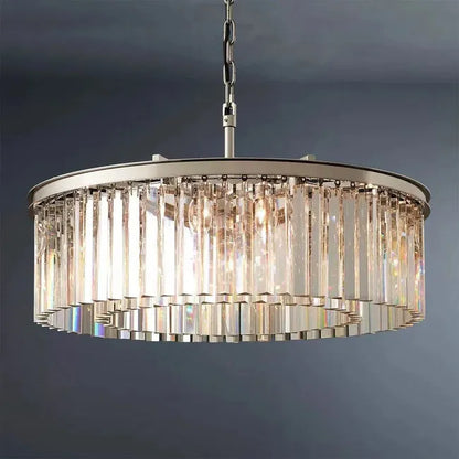XINYUE Crystal Round Chandelier