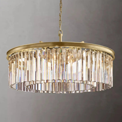 XINYUE Crystal Round Chandelier