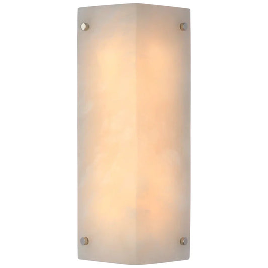 Raffi Clayton Alabaster Wall Sconce, Indoor Beside Wall Lamp