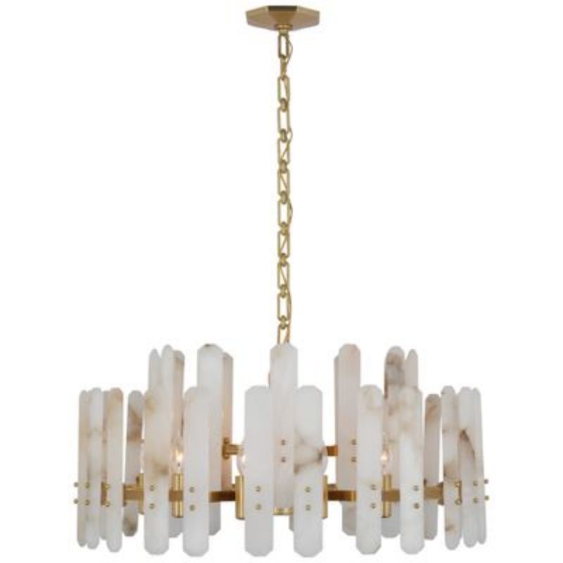xinyue Large Dining Table Chandelier With Alabaster
