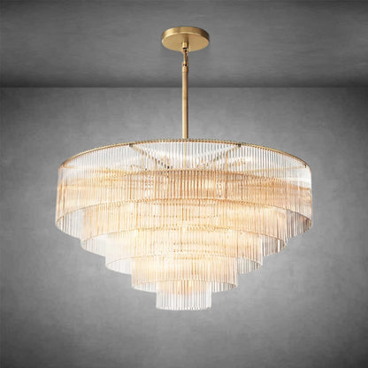 XINYUE Amadeo Round Chandelier 50" For Living Room