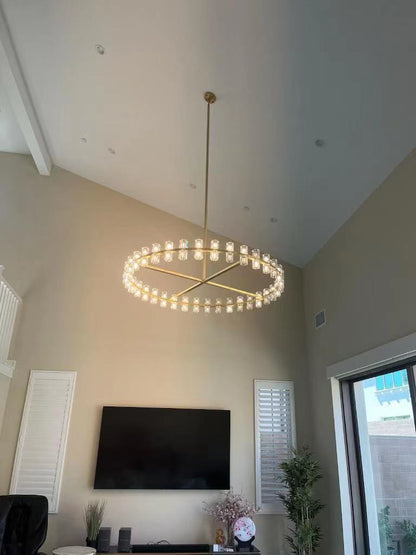 xinyue Lighting Harrison Round Chandelier 36" for Living room
