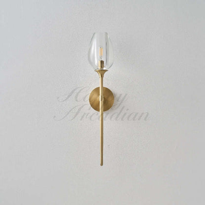 Harper Tulpe Modern Glass Wall Sconce