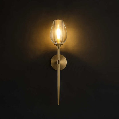 Harper Tulpe Modern Glass Wall Sconce