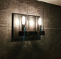 XINYUE Rebecca Glass 2 Light Wall Sconce for Bedroom Kitchen