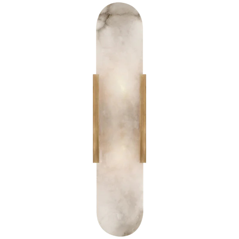 JC Koltin Melange Elongated Alabaster Wall Sconce