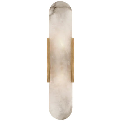 JC Koltin Melange Elongated Alabaster Wall Sconce