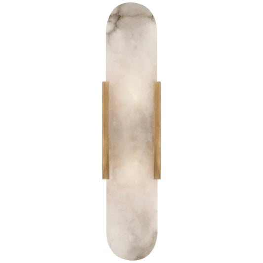JC Koltin Melange Elongated Alabaster Wall Sconce