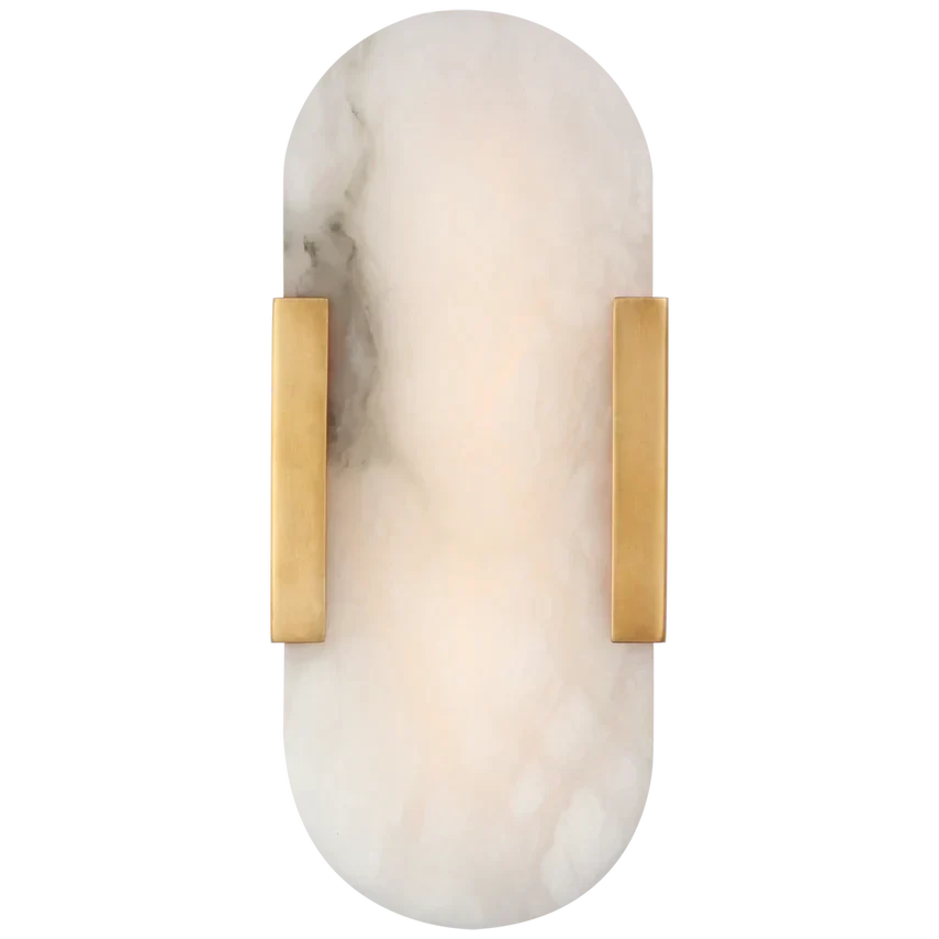 JC Koltin Melange Elongated Alabaster Wall Sconce