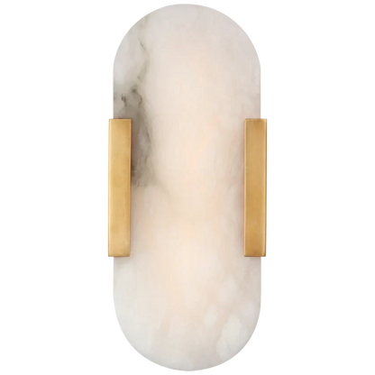 JC Koltin Melange Elongated Alabaster Wall Sconce