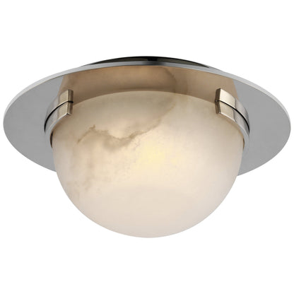 Gisoo Alabaster Luxury Flushmount 6", Modern Ceiling Lamp