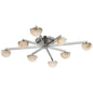 Gisoo Alabaster Large Staggered Arm Flush Mount