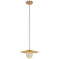 Bobbie Alabaster Round Ball Kitchen Isalnd Pendant  Lamp 12''