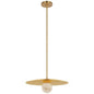 Bobbie Alabaster Indoor Round Ball Pendant Lamp 18'' for Kitchen Island