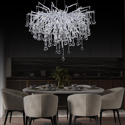 Doris Crystal Branch Chandelier