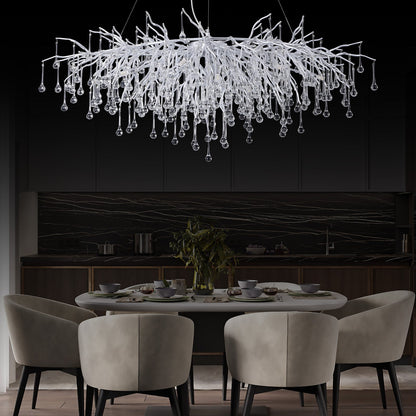 Doris Crystal Branch Chandelier